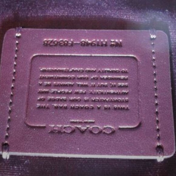 Coach Prairie Satchel & Accord. Wallet Victorian Floral Khaki Berry - Picture 8 of 12